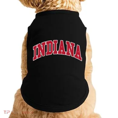 Indiana Throwback Design Classic Doggie Tank