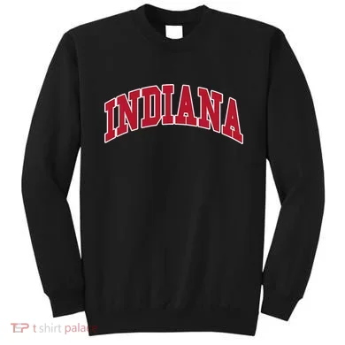 Indiana Throwback Design Classic Sweatshirt