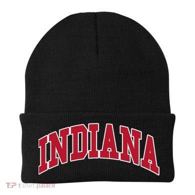 Indiana Throwback Design Classic Beanie