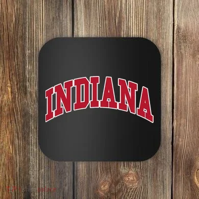 Indiana Throwback Design Classic Coaster