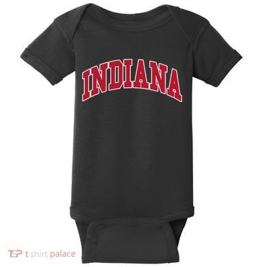 Indiana Throwback Design Classic Baby Bodysuit