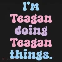 Im Teagan Doing Teagan Things Funny Name Doggie Tank thumb 4