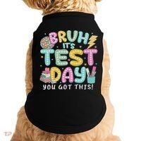 It’s Test Day Rock The School Test Day Teacher Doggie Tank thumb 0