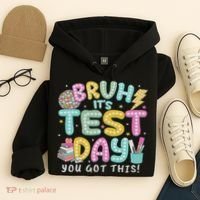 It’s Test Day Rock The School Test Day Teacher Hoodie thumb 4