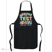 It’s Test Day Rock The School Test Day Teacher Apron thumb 0