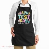 It’s Test Day Rock The School Test Day Teacher Apron thumb 2