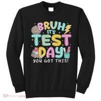 It’s Test Day Rock The School Test Day Teacher Sweatshirt thumb 0