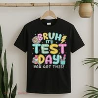 It’s Test Day Rock The School Test Day Teacher T-Shirt thumb 2