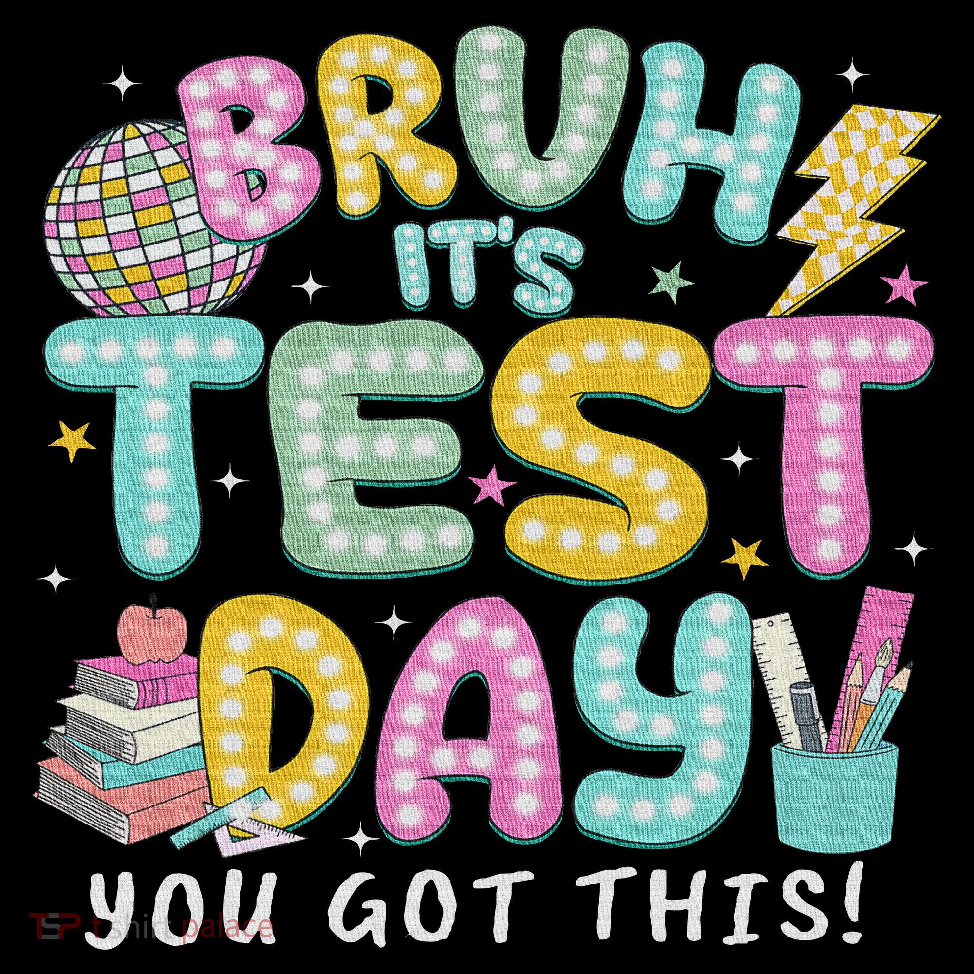 It’s Test Day Rock The School Test Day Teacher Mousepad