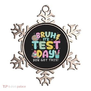 It’s Test Day Rock The School Test Day Teacher Ornament
