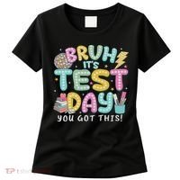 It’s Test Day Rock The School Test Day Teacher Women's T-Shirt thumb 0