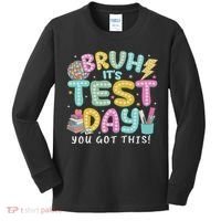 It’s Test Day Rock The School Test Day Teacher Kids Long Sleeve Shirt thumb 0