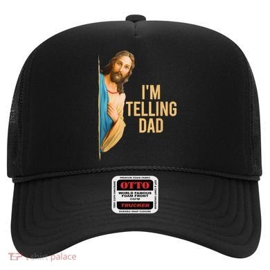 IM Telling Dad Jesus Meme Hat
