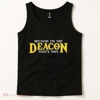 IM The Deacon Christian Church Christian Minister Tank Top thumb 2