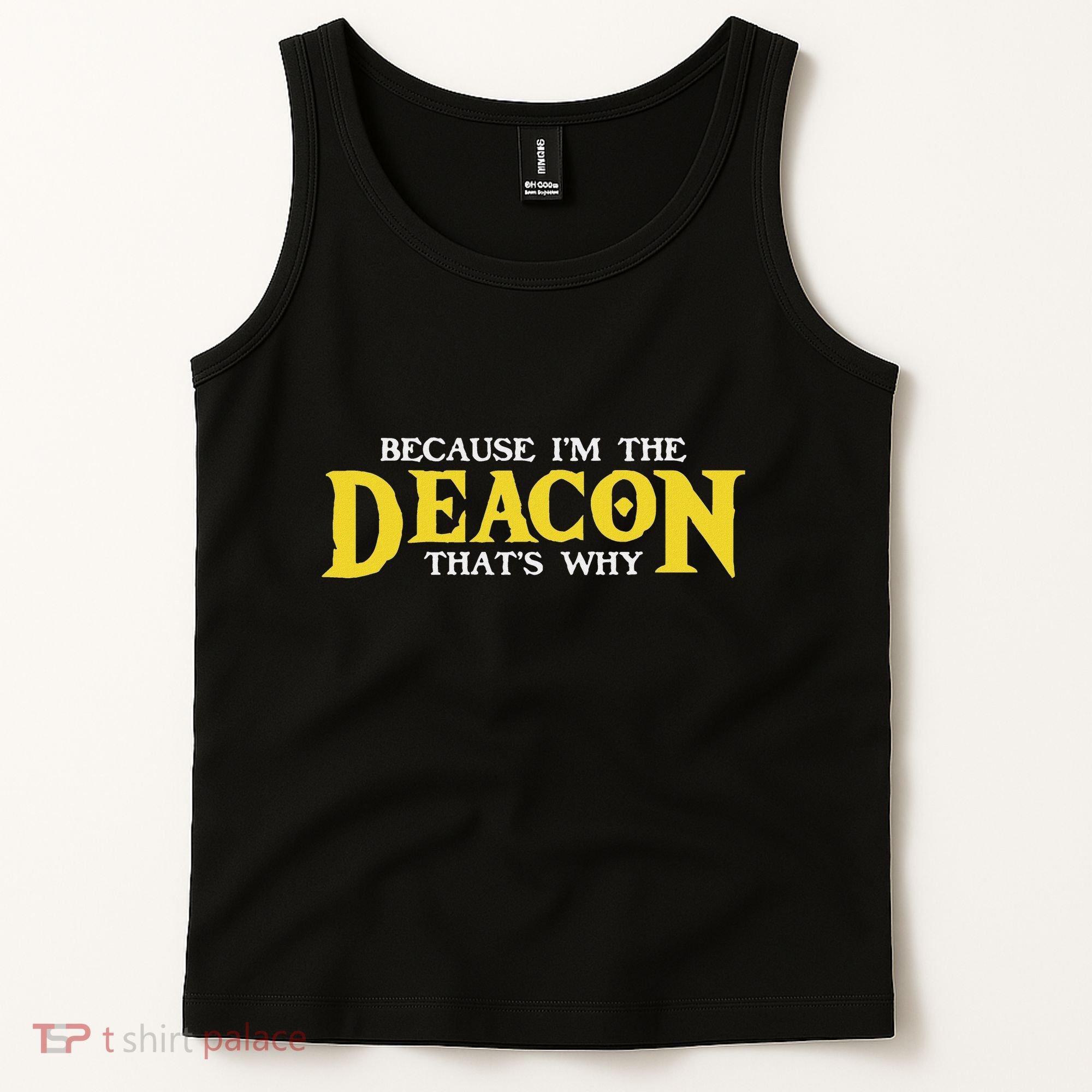 IM The Deacon Christian Church Christian Minister Tank Top