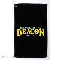 IM The Deacon Christian Church Christian Minister Golf Towel thumb 0