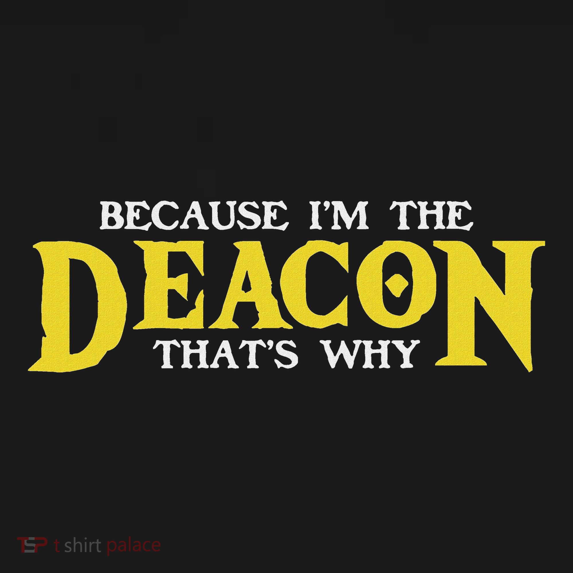 IM The Deacon Christian Church Christian Minister Kids Sweatshirt