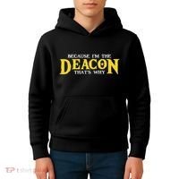 IM The Deacon Christian Church Christian Minister Kids Hoodie thumb 4