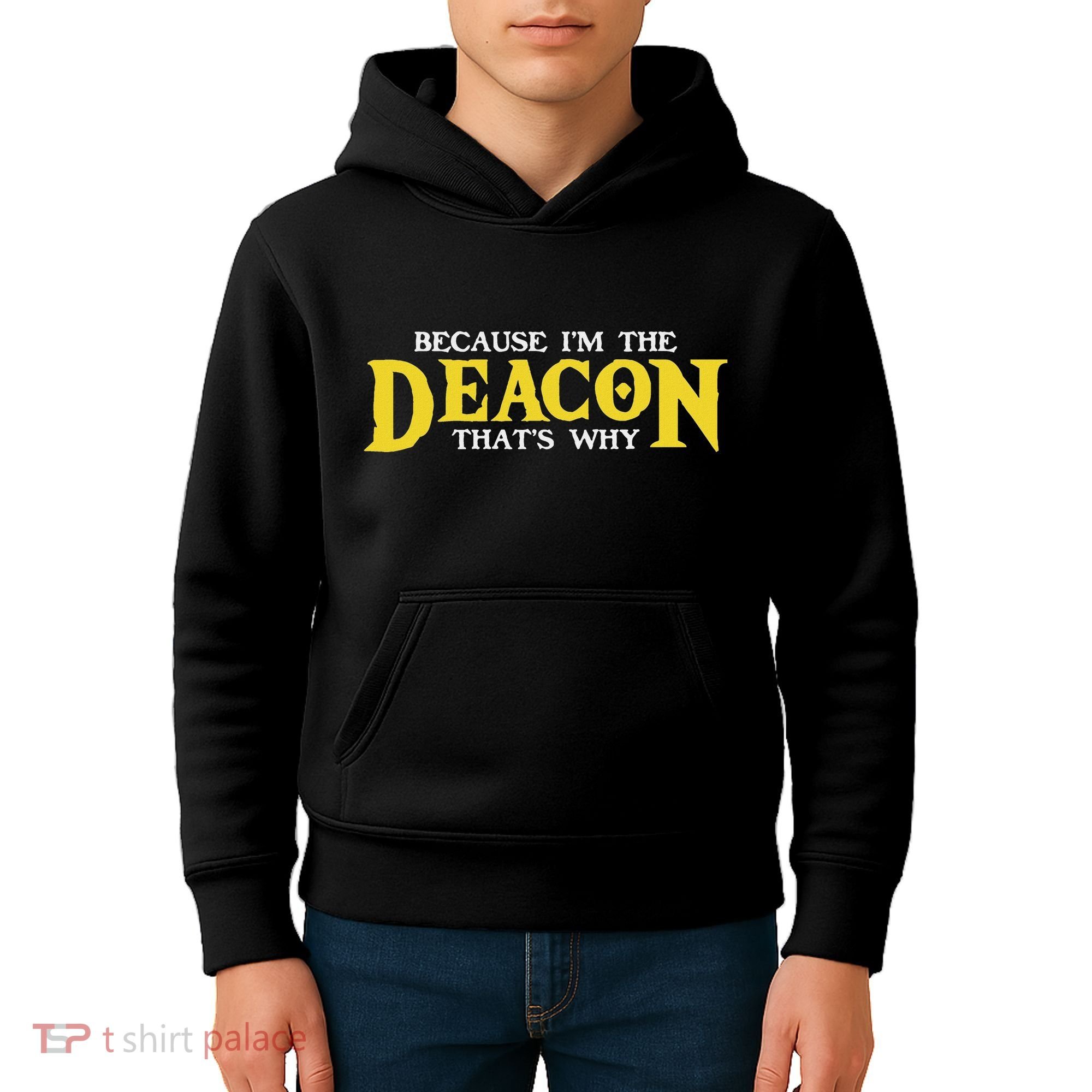 IM The Deacon Christian Church Christian Minister Kids Hoodie