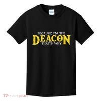 IM The Deacon Christian Church Christian Minister Kids T-Shirt thumb 0