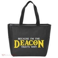 IM The Deacon Christian Church Christian Minister Tote Bag thumb 0