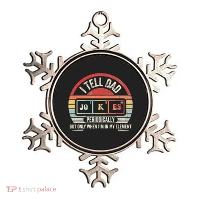 I Tell Dad Jokes Periodically Element Ornament