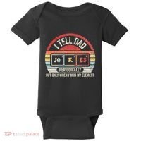 I Tell Dad Jokes Periodically Element Baby Bodysuit thumb 0