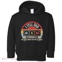 I Tell Dad Jokes Periodically Element Toddler Hoodie thumb 0