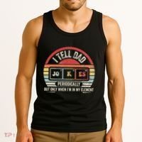 I Tell Dad Jokes Periodically Element Tank Top thumb 3