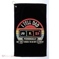 I Tell Dad Jokes Periodically Element Golf Towel thumb 0