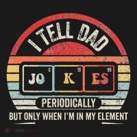 I Tell Dad Jokes Periodically Element Women's Long Sleeve Shirt thumb 2