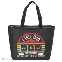 I Tell Dad Jokes Periodically Element Tote Bag thumb 0