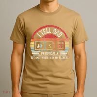 I Tell Dad Jokes Periodically Element T-Shirt thumb 3