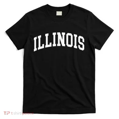 Illinois Throwback Design Classic T-Shirt