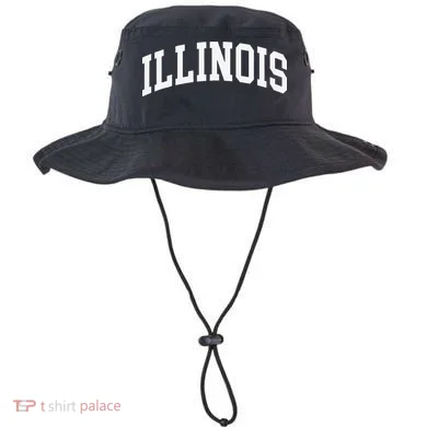 Illinois Throwback Design Classic Bucket Hat