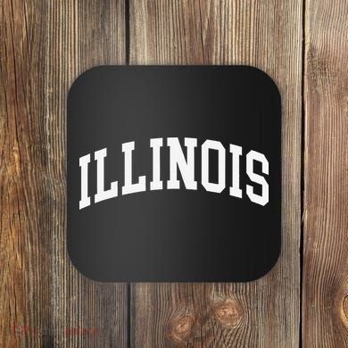 Illinois Throwback Design Classic Coaster