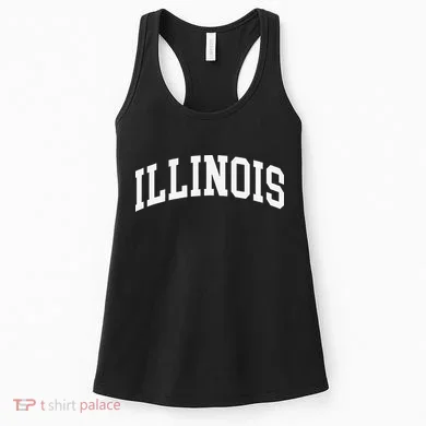 Illinois Throwback Design Classic Women's Tank Top