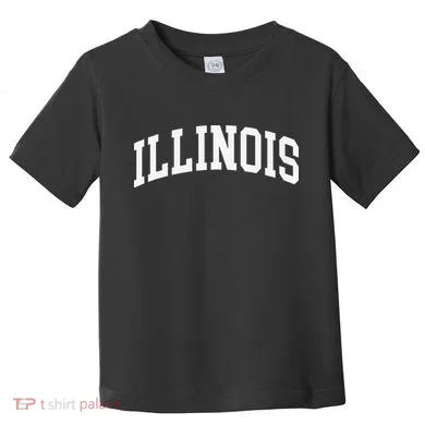 Illinois Throwback Design Classic Toddler T-Shirt