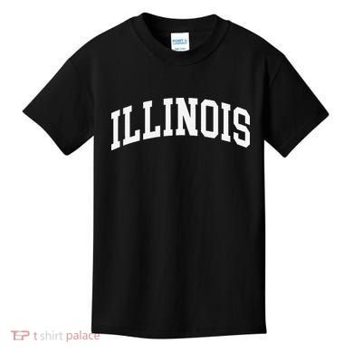 Illinois Throwback Design Classic Kids T-Shirt