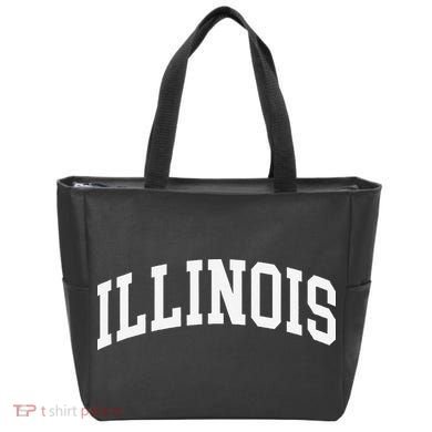 Illinois Throwback Design Classic Tote Bag