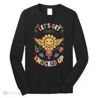 Ivf Transfer Day Infertility LetS Get That Knocked Up Long Sleeve Shirt thumb 0