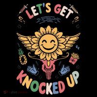 Ivf Transfer Day Infertility LetS Get That Knocked Up Sweatshirt thumb 3