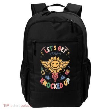 Ivf Transfer Day Infertility LetS Get That Knocked Up Backpack