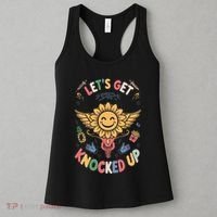 Ivf Transfer Day Infertility LetS Get That Knocked Up Women's Tank Top thumb 3