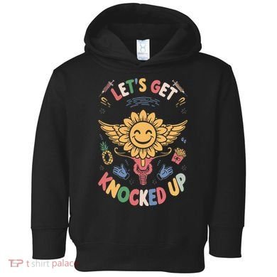 Ivf Transfer Day Infertility LetS Get That Knocked Up Toddler Hoodie