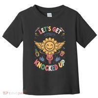 Ivf Transfer Day Infertility LetS Get That Knocked Up Toddler T-Shirt thumb 0
