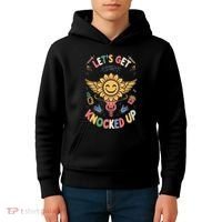 Ivf Transfer Day Infertility LetS Get That Knocked Up Kids Hoodie thumb 4