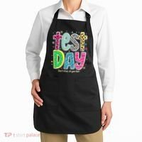 Its Test Day Preppy Teacher Dont Stress Do Your Best Apron thumb 2