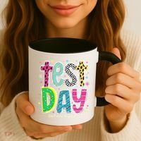 Its Test Day Preppy Teacher Dont Stress Do Your Best Coffee Mug thumb 3