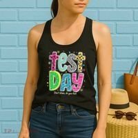 Its Test Day Preppy Teacher Dont Stress Do Your Best Women's Tank Top thumb 2